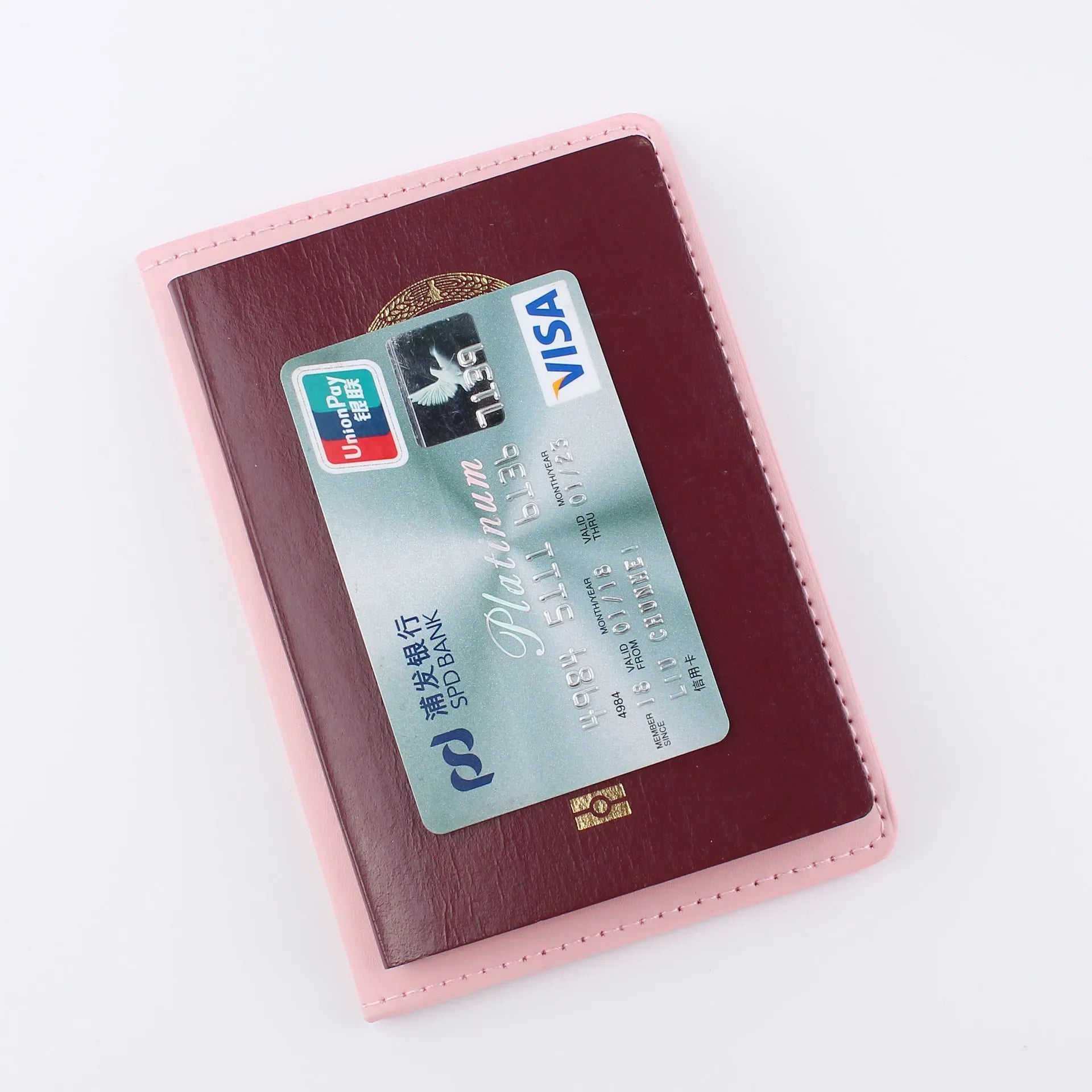 New Simple Fashion Passport Cover World Map Thin Slim Travel Passport Holder Wallet Gift PU Leather Card Case Cover Unisex
